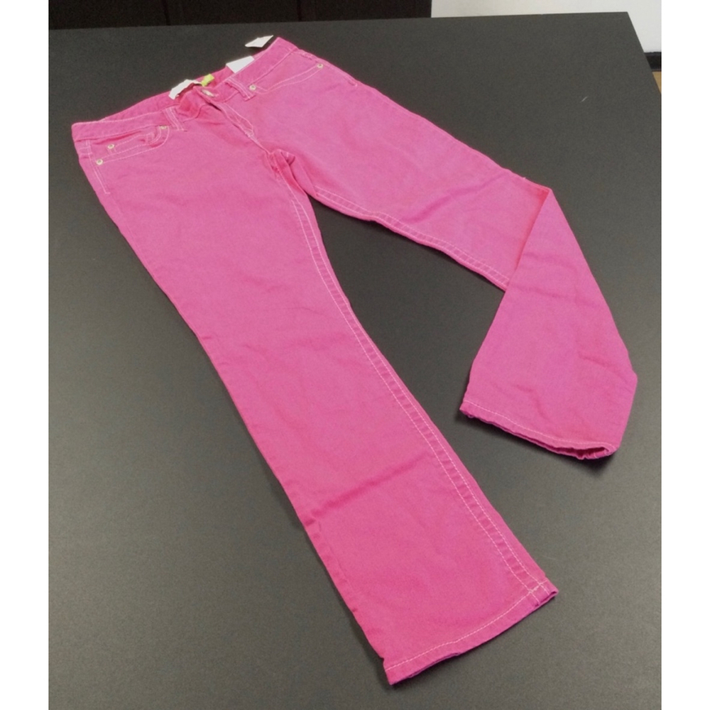 Girls Aeropostale Bagla Skinny Leg Jeans Size 11/12 Pink